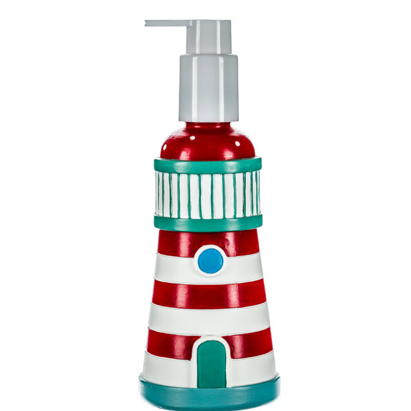 Lighthouse soap clearance dispenser